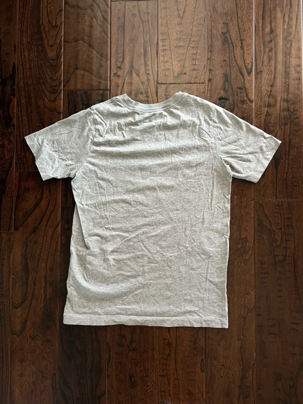 Nike Gray Short Sleeve Logo Stack Tee